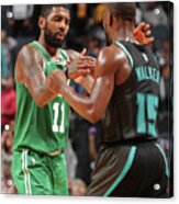 Kemba Walker And Kyrie Irving #1 Acrylic Print