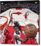 Memphis Grizzlies V Chicago Bulls #1 Acrylic Print