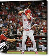 Mike Trout #1 Acrylic Print