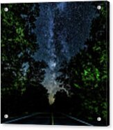 Milky Way Higgins Lake Acrylic Print