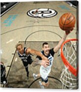 Minnesota Timberwolves V Brooklyn Nets Acrylic Print