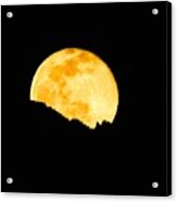 Moon 01/18/2022 #3 Acrylic Print