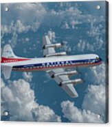 National Airlines Lockheed Electra Acrylic Print