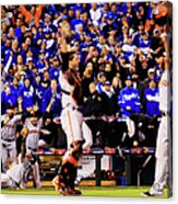 Pablo Sandoval, Madison Bumgarner, And Buster Posey #1 Acrylic Print