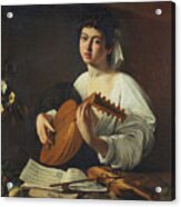 The Lute Player #1 Acrylic Print