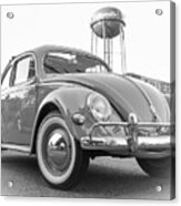 Volkswagen Bug In Black And White Acrylic Print