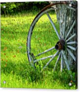 Wagon Wheel #1 Acrylic Print