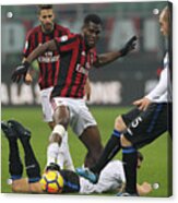 Ac Milan V Atalanta Bc - Serie A #10 Acrylic Print