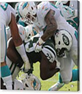 New York Jets V Miami Dolphins #10 Acrylic Print