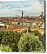Panorama Of Firenze #10 Acrylic Print