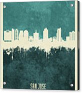 San Jose California Skyline #14 Acrylic Print