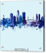Jacksonville Florida Skyline #16 Acrylic Print