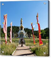 Colorado Stupa Photography 20160911-94 Acrylic Print