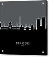 Damascus Syria Skyline #19 Acrylic Print