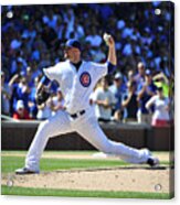 Jon Lester #19 Acrylic Print