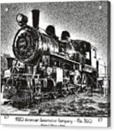 1920 American Locomotive No. 360 Acrylic Print