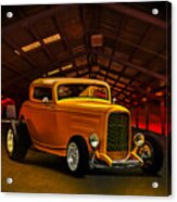 1932 Ford 'golden Oldie' Coupe Acrylic Print