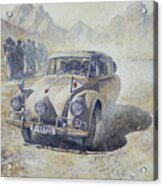 1947 Tatra 87 Hanzelka Zikmund Across Africa Kassala Sudan Acrylic Print