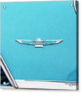 1961 Ford Thunderbird Abstract Acrylic Print