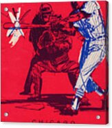 1964 White Sox Scorecard Acrylic Print