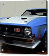 1971 Ford Mustang Fastback Acrylic Print