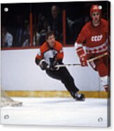 1982 Super Series:  Ussr V Philadelphia Flyers Acrylic Print
