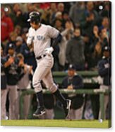 Alex Rodriguez And Willie Mays Acrylic Print