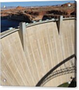 Glen Canyon Dam And Lake Powell #1 Acrylic Print