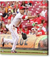 Joey Votto #2 Acrylic Print