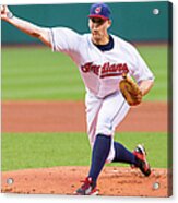 Justin Masterson #2 Acrylic Print