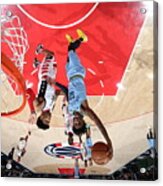 Memphis Grizzlies V Washington Wizards #2 Acrylic Print