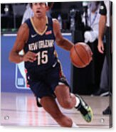 New Orleans Pelicans V Brooklyn Nets #2 Acrylic Print