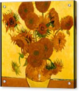 Sunflowers 1888 Acrylic Print