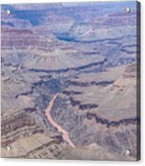 The Grand Canyon And Colorado River Acrylic Print