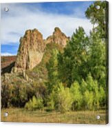 The Great Dikes Rock Formations In The Spanish Peaks Of Colorado #2 Acrylic Print