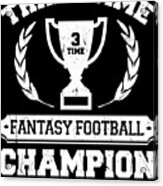 3 time fantasy football champion
