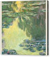 Waterlilies - 1907 #2 Acrylic Print