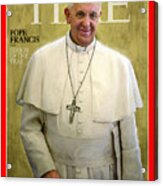 2013 Person Of The Year, Pope Francis Acrylic Print