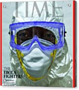 2014 Person Of The Year - The Ebola Fighters, Dr. Jerry Brown Acrylic Print