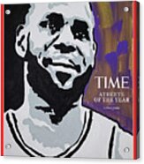 2020 Athlete Of The Year - Lebron James Acrylic Print