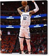 2021 Nba Playoffs - Memphis Grizzlies V Utah Jazz Acrylic Print