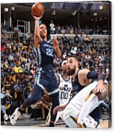 2021 Nba Playoffs - Utah Jazz V Memphis Grizzlies Acrylic Print