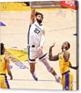 2023 Nba Playoffs - Memphis Grizzlies  V Los Angeles Lakers Acrylic Print