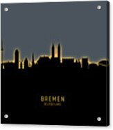 Bremen Germany Skyline #21 Acrylic Print