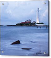 Saint Mary's Lighthouse At Whitley Bay #21 Acrylic Print