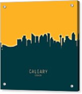 Calgary Canada Skyline #23 Acrylic Print