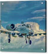 23rd Fighter Group Thunderbolt Acrylic Print