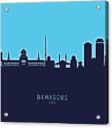 Damascus Syria Skyline #25 Acrylic Print
