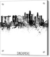 Singapore Skyline #25 Acrylic Print