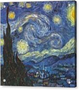 Starry Night Acrylic Print